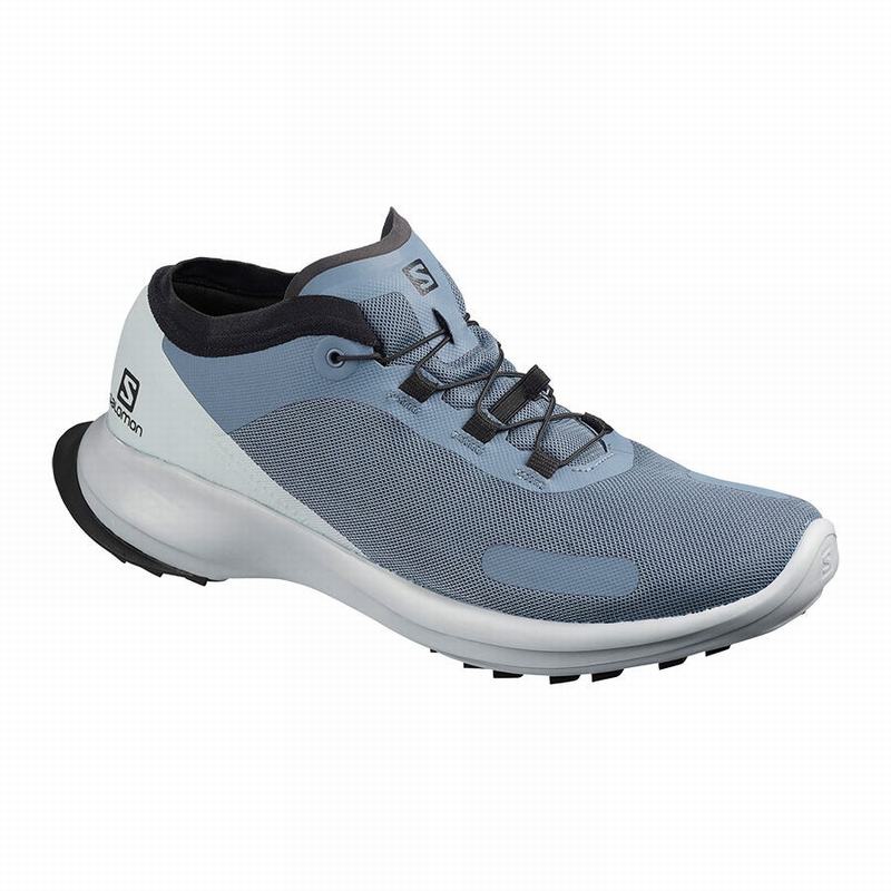 Salomon Israel SENSE FEEL - Mens Trail Running Shoes - Light Blue (DILX-45061)